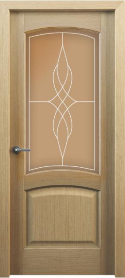 Карельская дверь Классик 104 ДО Дуб