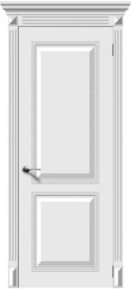 Межкомнатная дверь эмаль белая Бриз ДГ