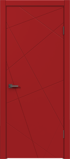 Межкомнатная дверь из массива сосны Граф "Nord" 5.1 ДГ RAL 3000
