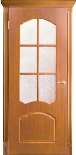 Дверь ДО Диана с фрезерованной филенкой Орех