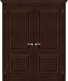 Дверь Классико-12 двойная ДГ Antique Oak