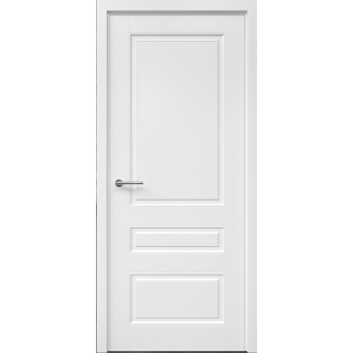 Межкомнатная дверь Классика-3 БелыйВ цвет полотна Эмаль ПГ