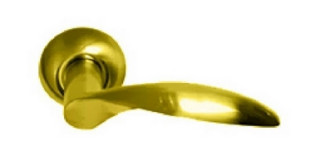 Дверная ручка V20 Латунь золото