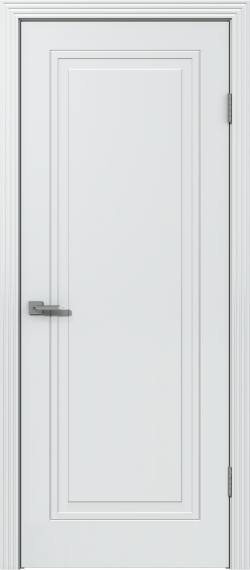 Межкомнатная дверь из массива сосны Граф "Dar" 1.0 ДГ RAL 9003
