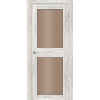 Дверь PSL- 4 бронза сатинат Сан-ремо крем