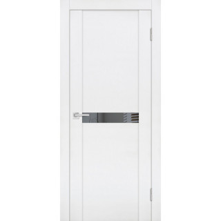 Дверь PST-3 Зеркало тонированное белый бархат