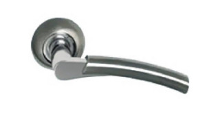 Дверная ручка V21 Никель серебро 