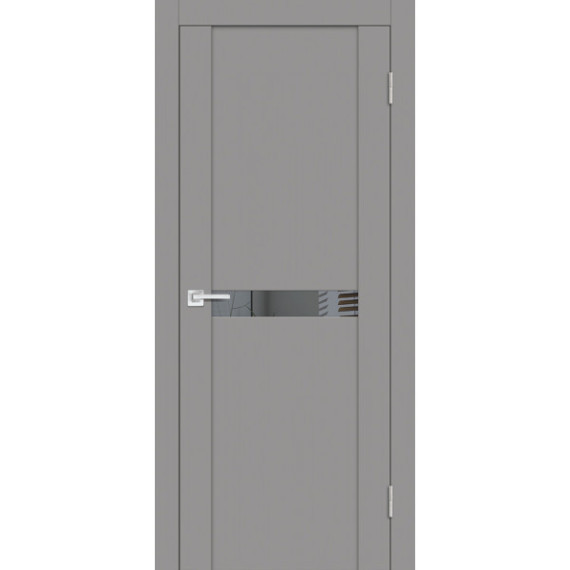 Дверь PST-3 Зеркало тонированное серый бархат