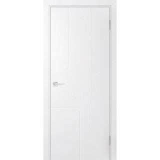 Дверь Смальта-Лайн 01  Белый ral 9003