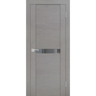 Дверь PST-3 Зеркало тонированное серый ясень