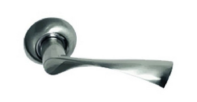 Дверная ручка V23 Никель серебро 