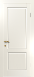 Межкомнатная дверь из массива сосны Граф "Bon" 2 ДГ RAL 9010