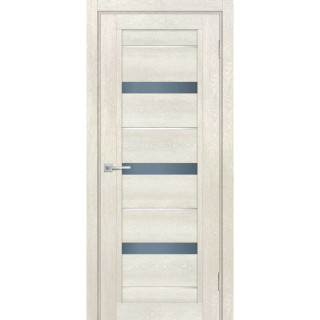 Дверь ТЕХНО-803 графит сатинат, белый лакобель Бьянко