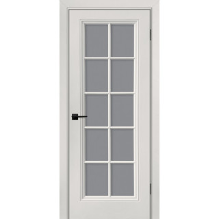 Дверь Смальта-Шарм 11 сатинат Белый ral 9003