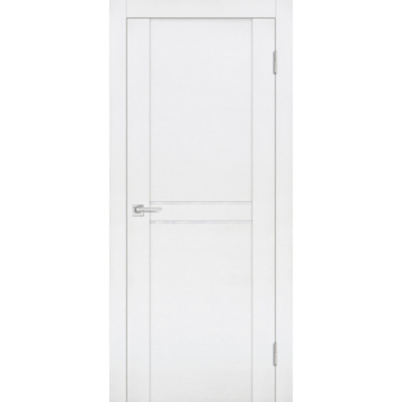 Дверь PST-4 белоснежный лакобель белый бархат
